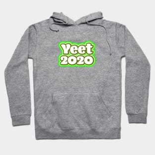 Yeet 2020 - Retro Green Hoodie